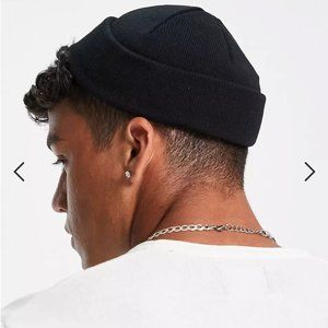NWT Urban Outfitters  Short Roll Circular Beanie